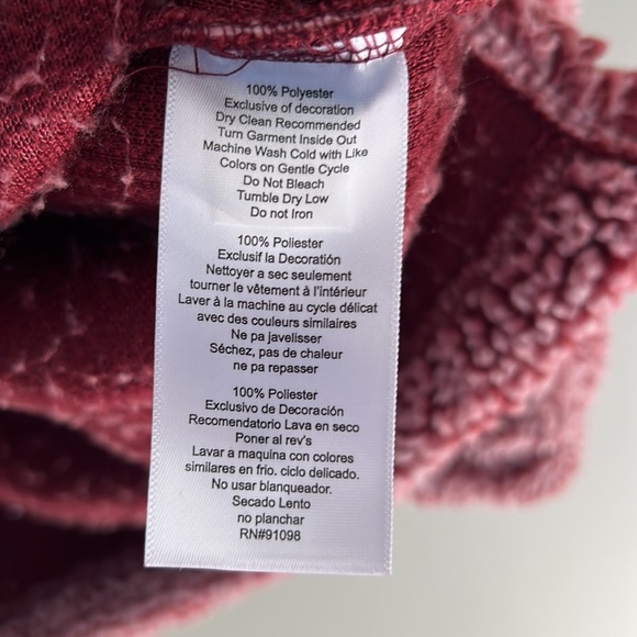 boxercraft Sausalito California Quarter Zip NWOT Golden Gate Bridge Emblem - Picture 5 of 6